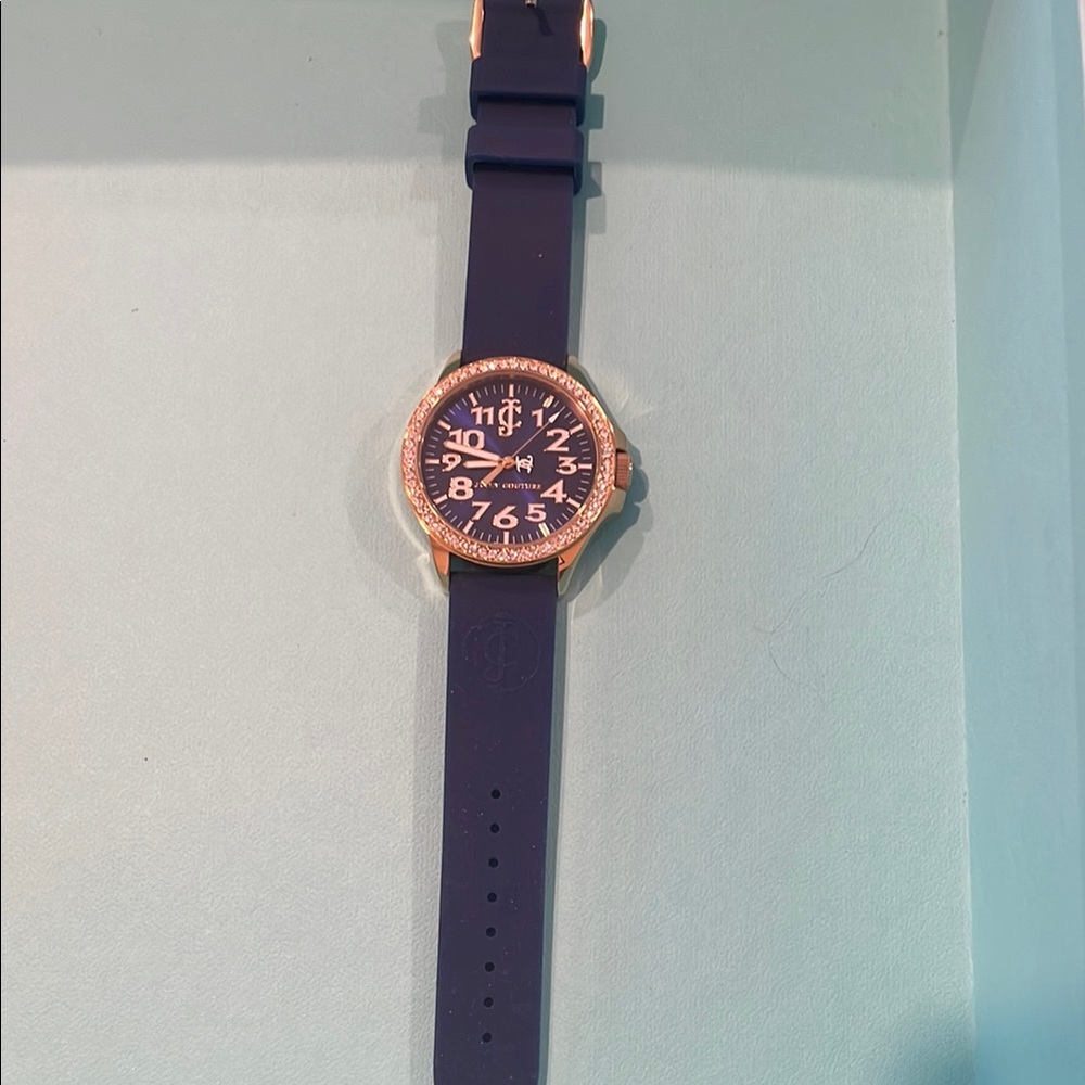 Juicy Couture Navy and Gold Women's Watch